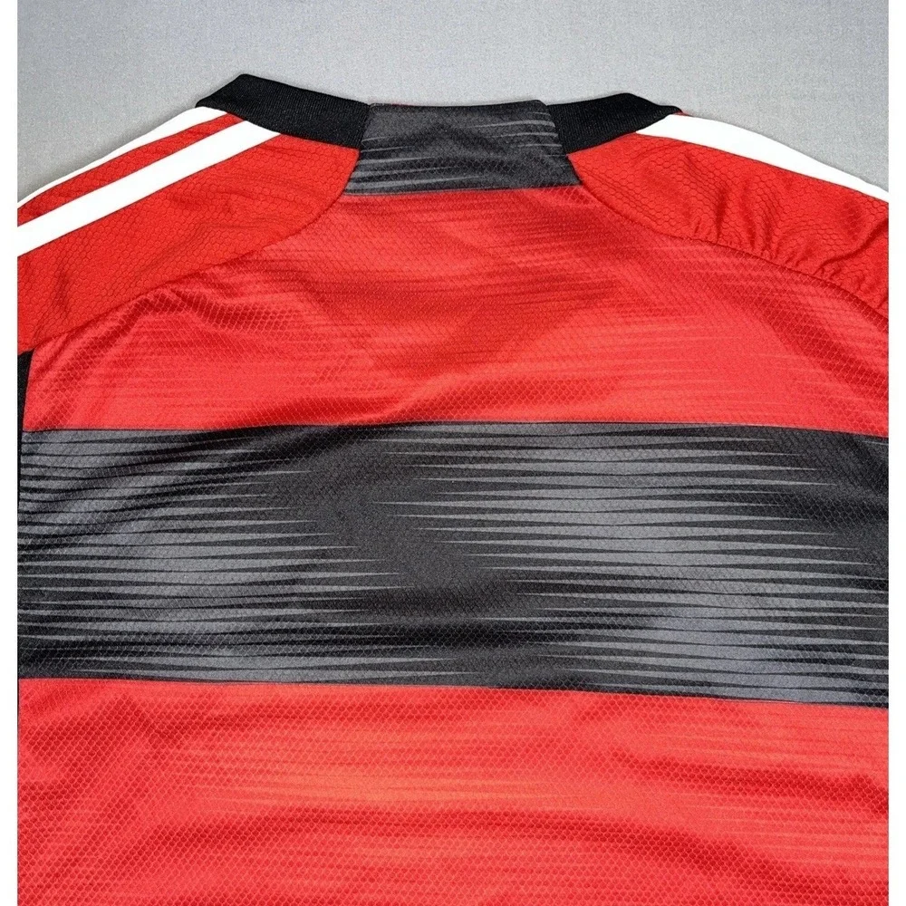 CR Flamengo Football Soccer Athletic Jersey Shirt Medium Adidas Aeroready Mens